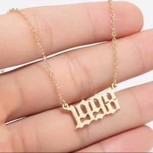 1998 Gold Fashion Necklace